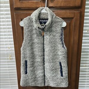 Simply Southern Gray Sherpa Vest